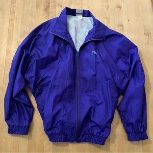 VTG Speedo Men's Vibrant Purple Windbreaker